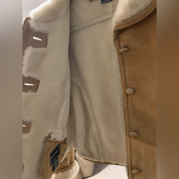 Gallery, 100% Leather Coat, Medium, Suede & Faux Fur Lining, Excellent Condition - Picture 5 of 16